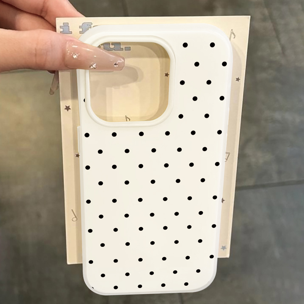 Samsung Galaxy S25 - Minimalist Polka Dot Dustproof For Samsung