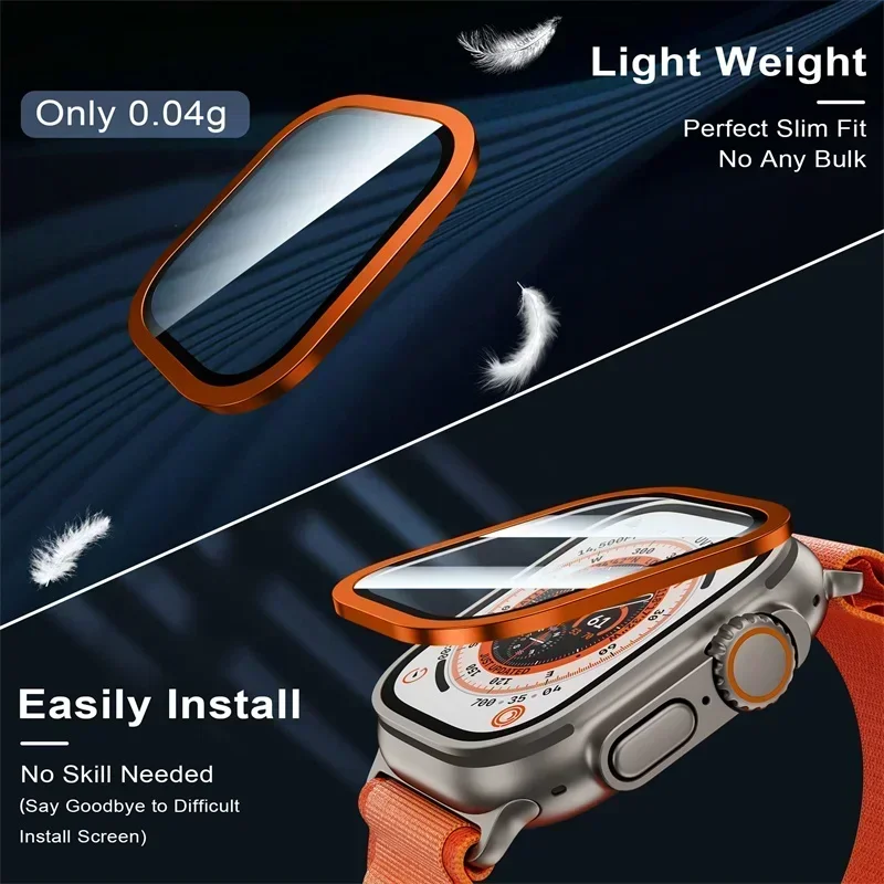 2PCS Titanium Metal Frame for  - Smartwatch Straps & Accessories recension och pris