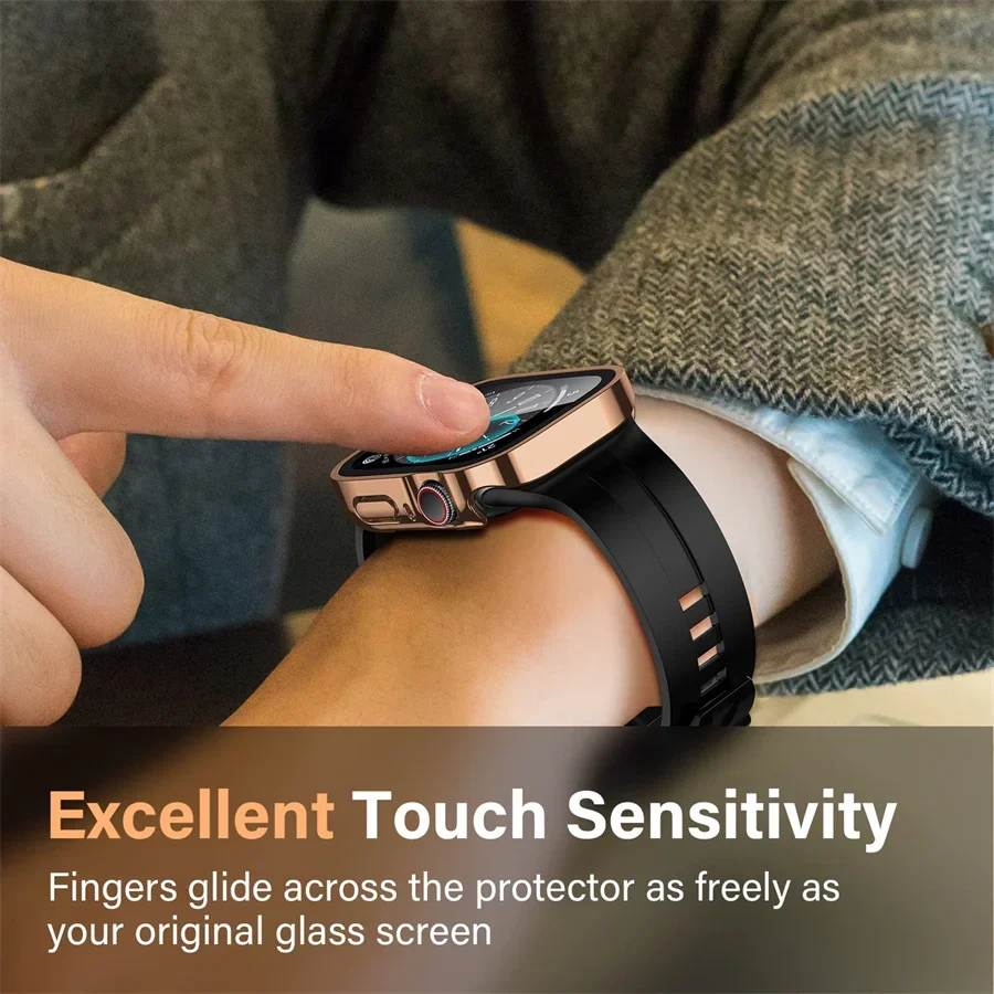 Glass+cover For Apple Watch ca - Smartwatch Watch Accessories For Women recension och pris