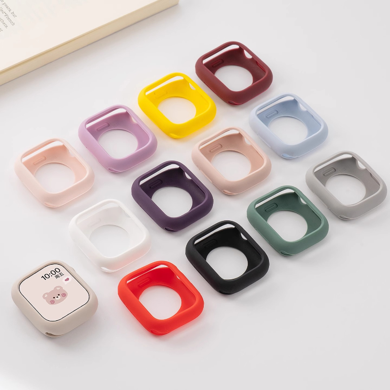 Silicone Case for Apple Watch  - Smartwatch Band Accessories recension och pris