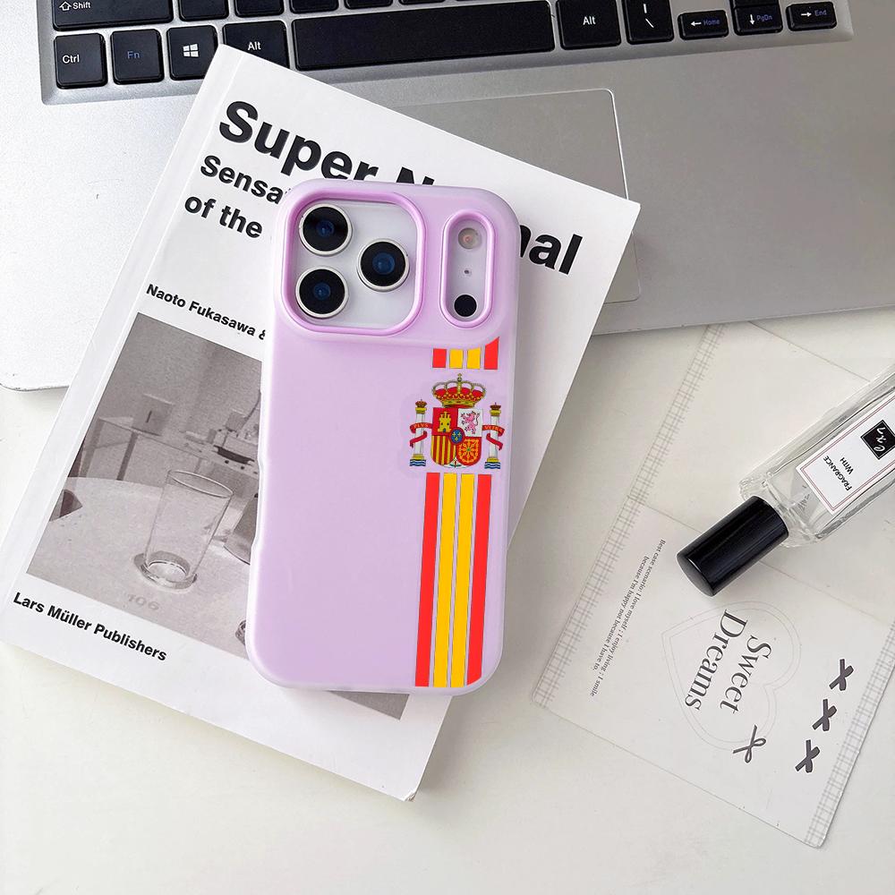 Spain LOGO Espana Red Yellow L - Apple Iphone 15 recension och pris