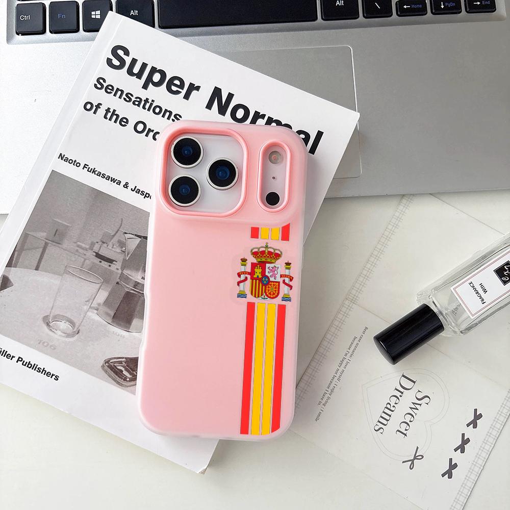 Spain LOGO Espana Red Yellow L - Apple Iphone 15 recension och pris