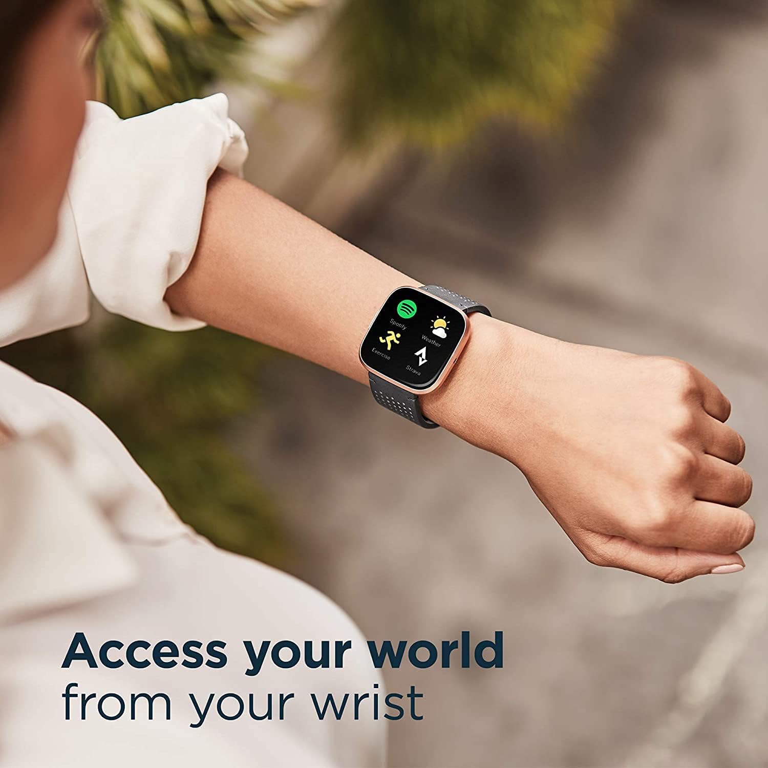 Fitbit Versa 2 Health and Fitn - Smartwatch X recension och pris