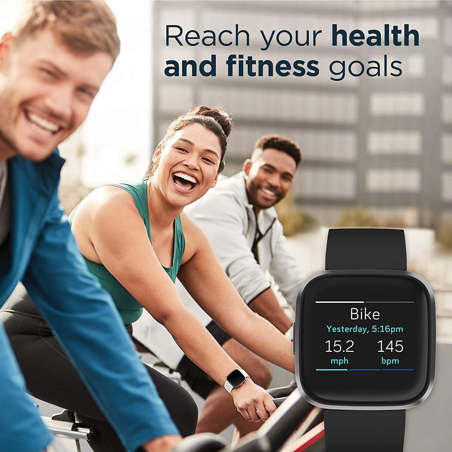 Fitbit Versa 2 Health and Fitn - Smartwatch X recension och pris