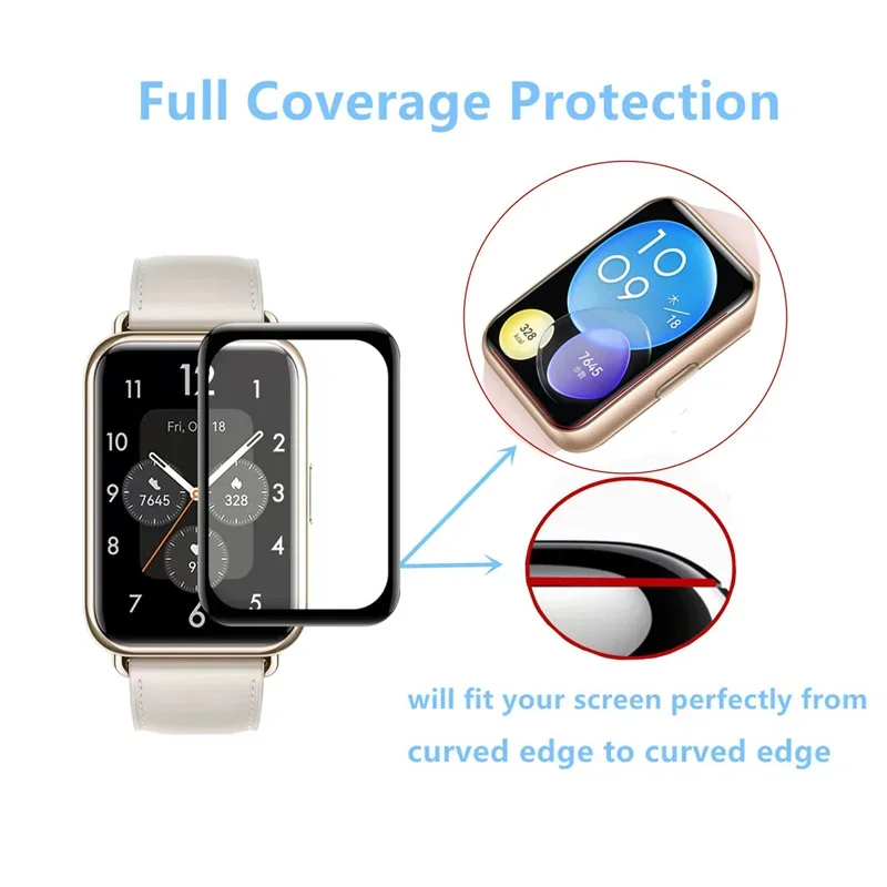 Soft Glass For Huawei Watch Fi - Smart Watch Accessories recension och pris