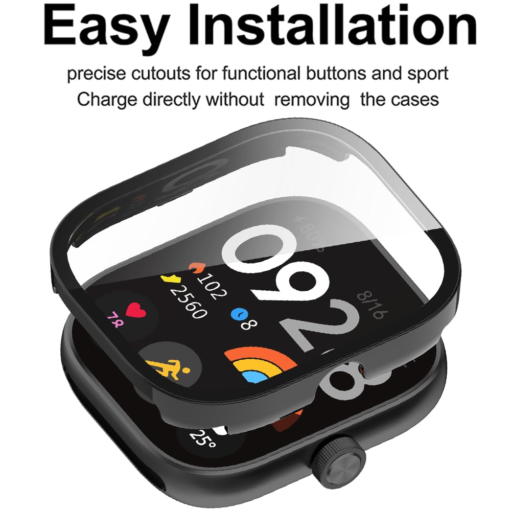 Tempered Glass+Case For Xiaomi - Smartwatch Watch Accessories For Women recension och pris