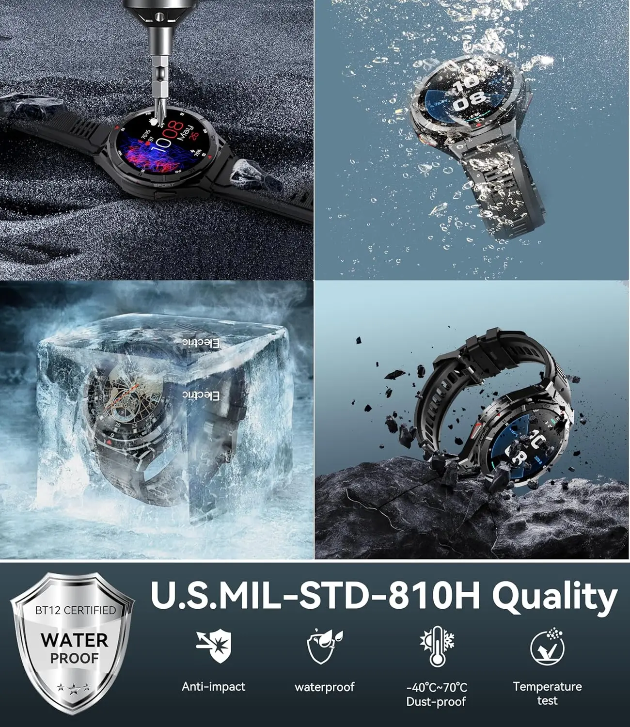 YTOM Premium GPS Smart Watch U - Smartwatch X2 recension och pris