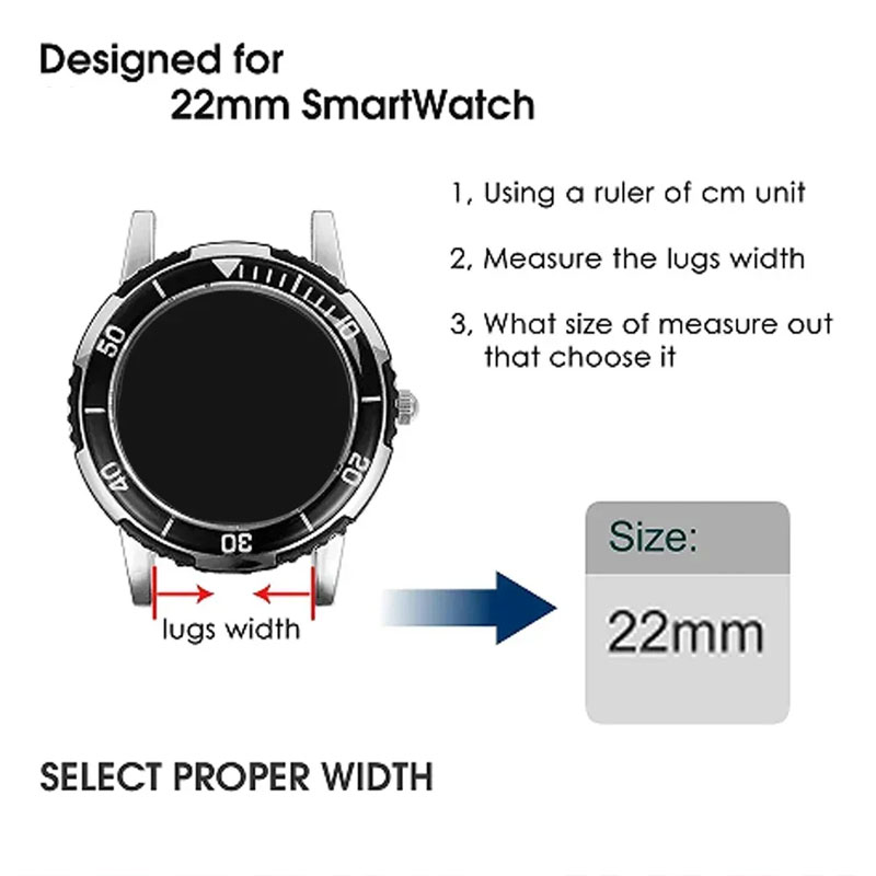 22mm Adjustable Strap For OneP - Smartwatch X2 recension och pris