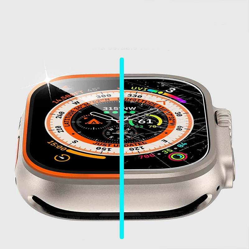 Tempered Glass for Apple Watch - Smartwatch Straps & Accessories recension och pris