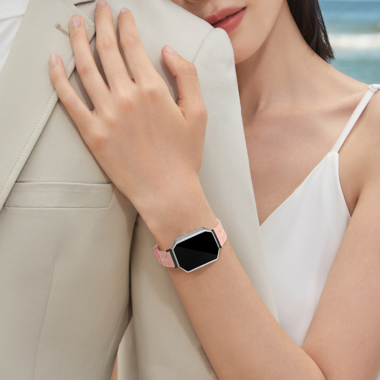 2Pcs Metal Watch Strap Connect - Smartwatch Straps & Accessories recension och pris