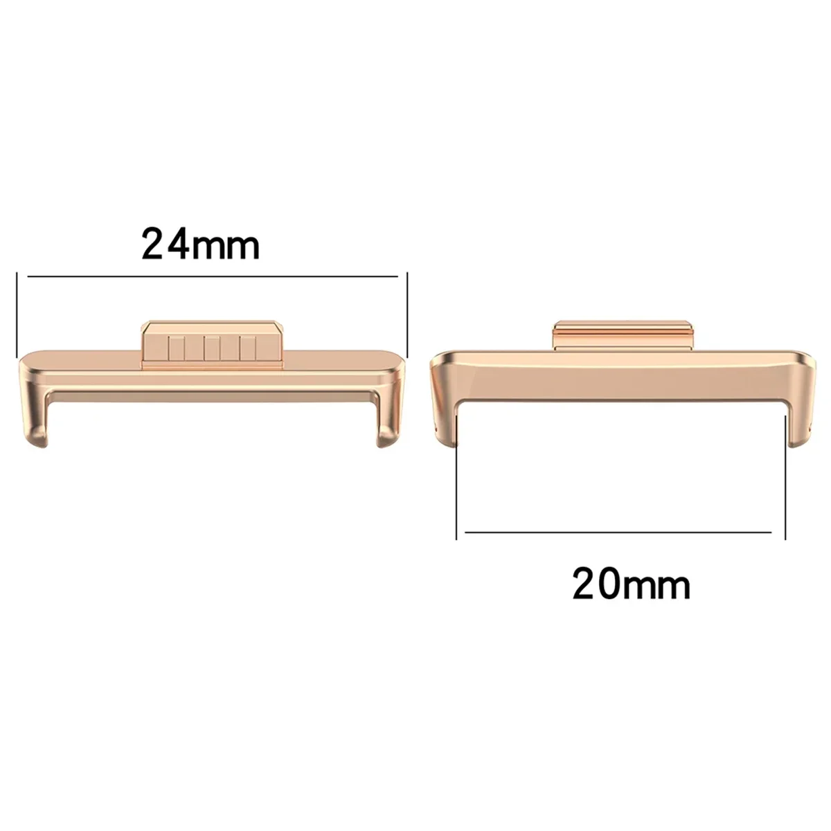 20mm 22mm 1Pair Adapter for Hu - Watch Band Connector recension och pris