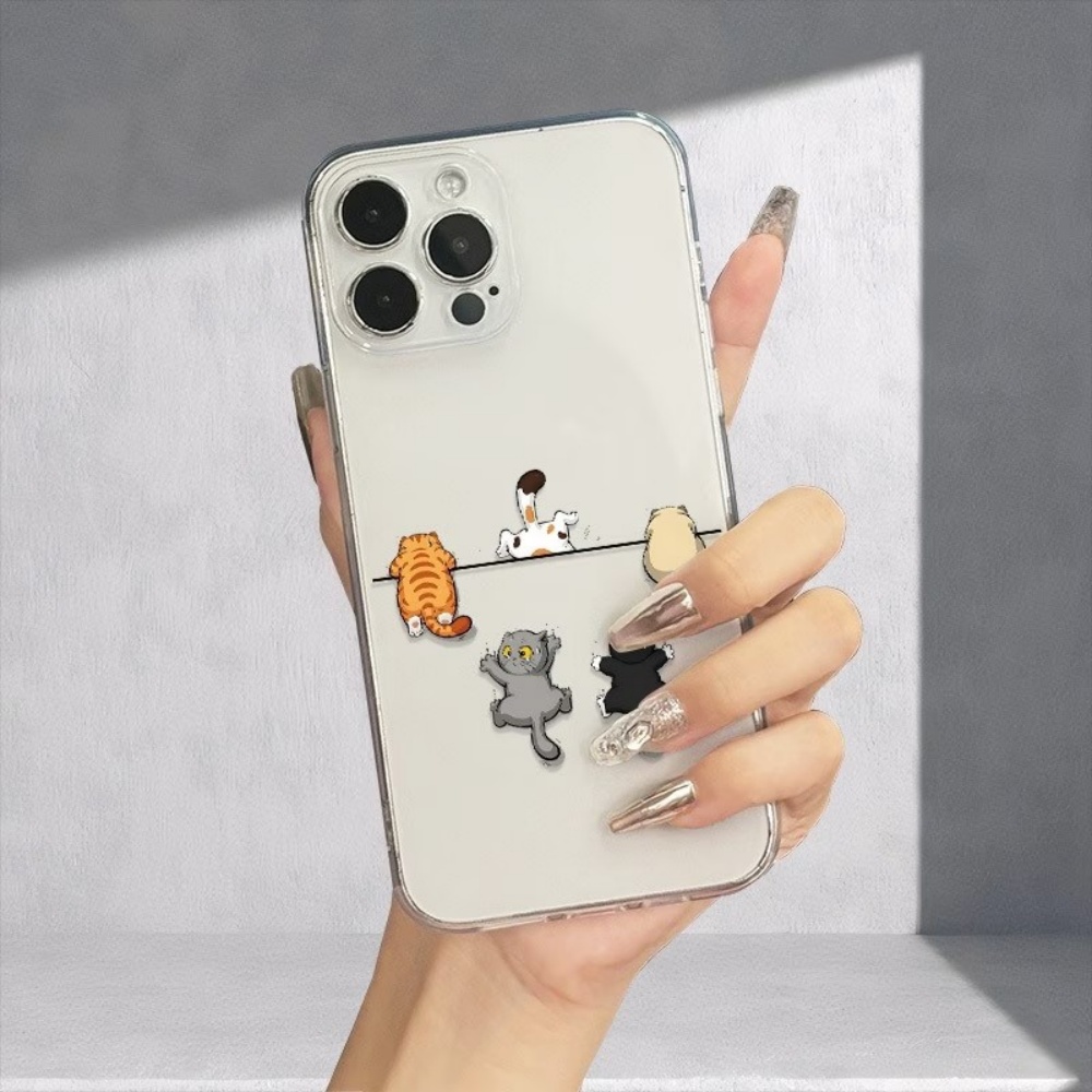 Five Cute Cat Pattern Phone Ca - Apple Iphone 15 recension och pris
