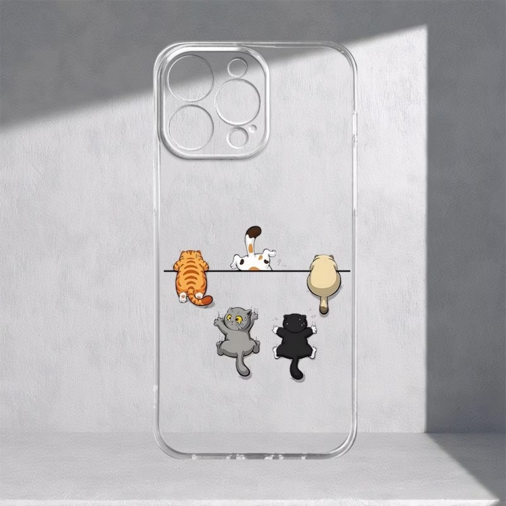 Five Cute Cat Pattern Phone Ca - Apple Iphone 15 recension och pris