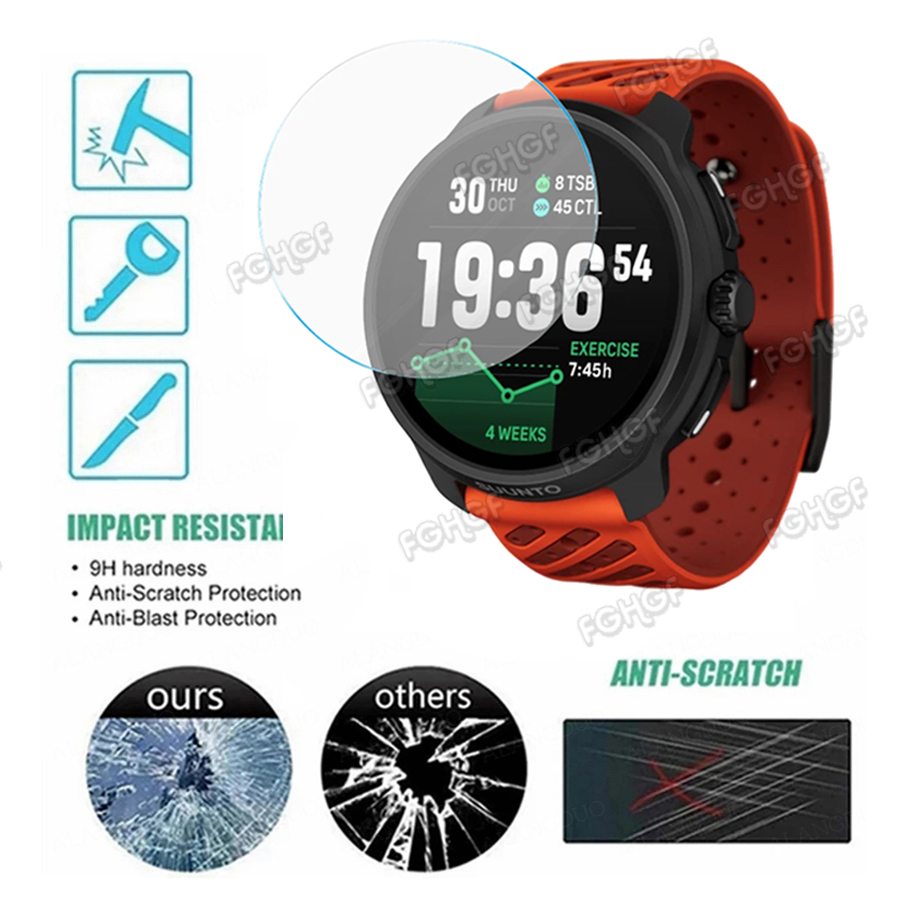 Tempered Glass Protective Film - Smart Watch Accessories recension och pris