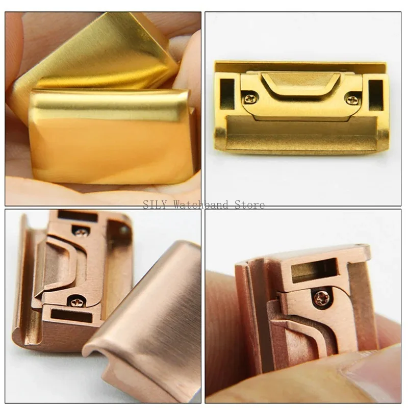2PCS  Quick-Fit Metal Bands Co - Watch Band Connector recension och pris