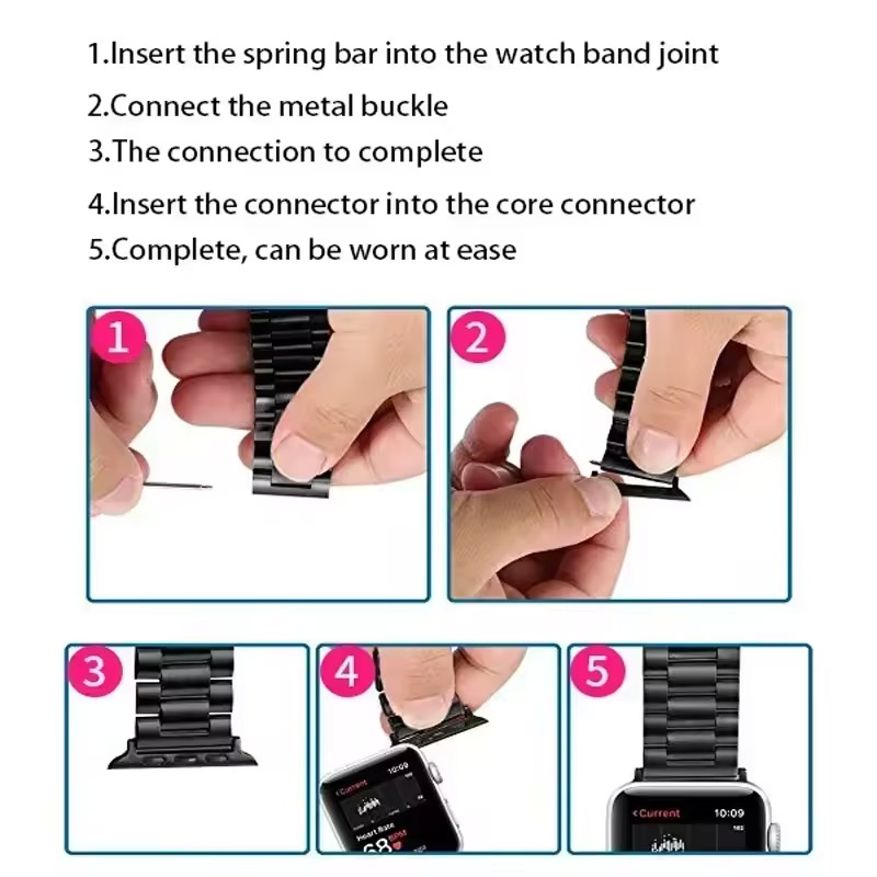 Watchband Connector for Apple  - Watch Band Connector recension och pris