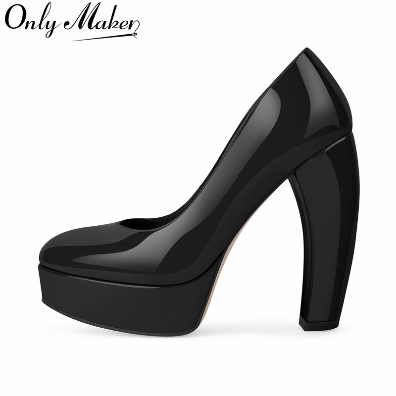 Onlymaker Women Round Toe Plat - Leather Classic Strap recension och pris