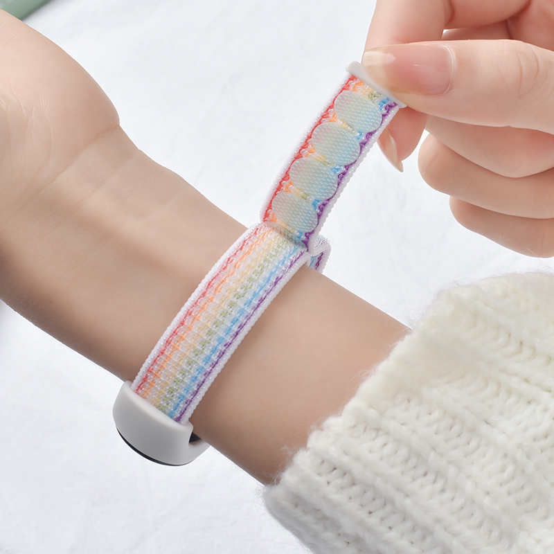 Nylon loop For Xiaomi Mi Band  - Smartwatch Watch Accessories For Women recension och pris