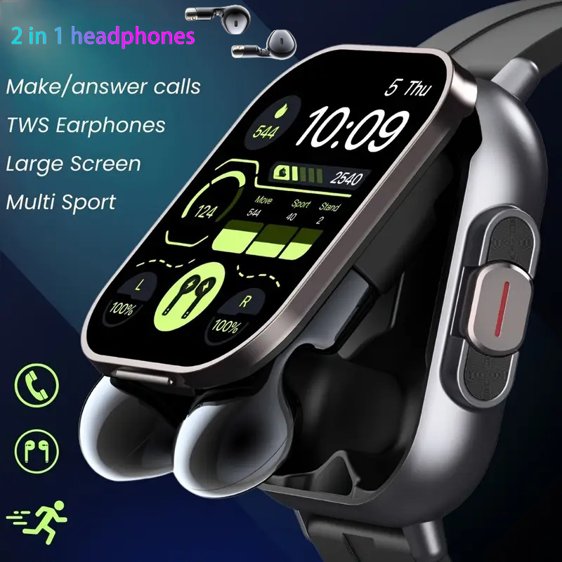 New TWS 2 in 1 Smart Watch wit - Smartwatch Headset recension och pris