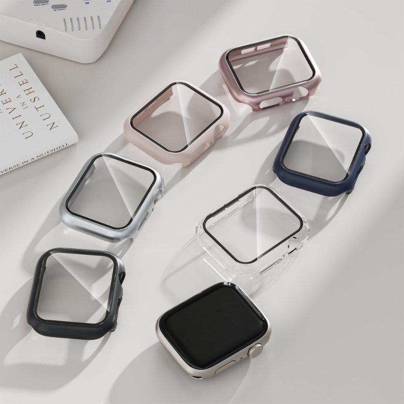 2PCS Tempered Glass+Case For A - Smartwatch Band Accessories recension och pris