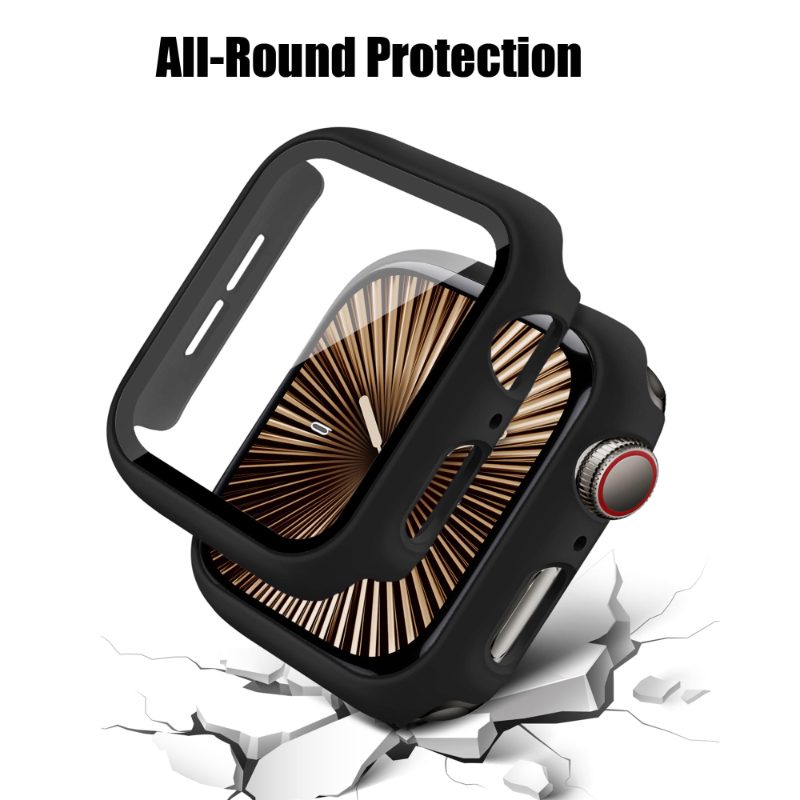 2PCS Tempered Glass+Case For A - Smartwatch Band Accessories recension och pris