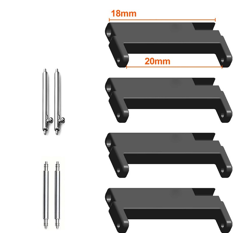 Universal 18mm To 20mm Raised  - Watch Band Connector recension och pris